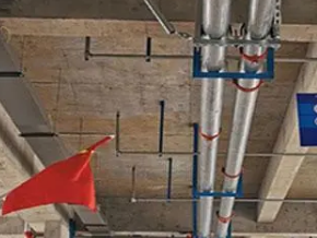 东港管廊支架的安装方法